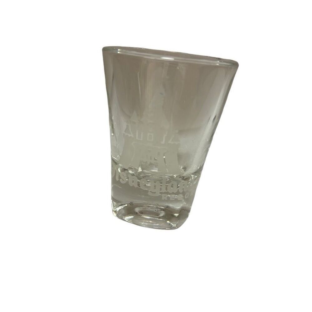 Disneyland Resorts Etched Shot Glass